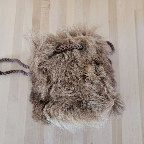 Kangaroo Fur Mini Bag. Vintage - Picture 5 of 8